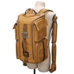 Load image into Gallery viewer, Vintage Waxed Canvas Laptop Travel Backpack