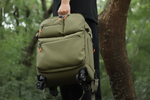 Load image into Gallery viewer, 18-Inch Rolling Backpack Cabin Luggage with Wheels