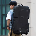 Load image into Gallery viewer, 90/110L Foldable Wheeled Travel Backpack &amp; Luggage Bag