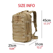 45L Waterproof Tactical Hiking & Mountaineering Backpack