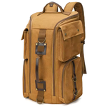 Load image into Gallery viewer, Vintage Waxed Canvas Laptop Travel Backpack